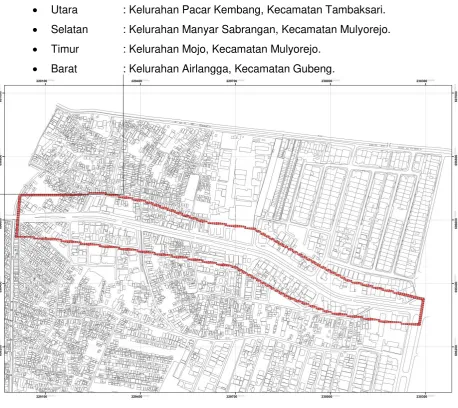 Gambar 3.1 Lokasi Wilayah Studi 
