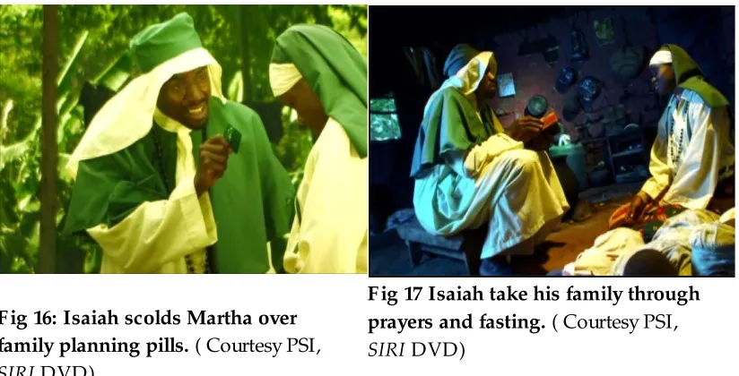 Fig 17 Isaiah take his family through 