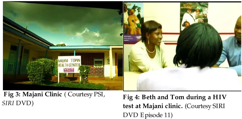 Fig 4: Beth and Tom during a HIV 