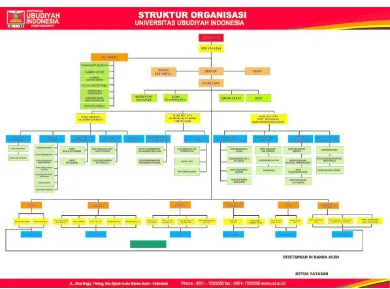 Gambar 2.1 Struktur Organisasi UUI 