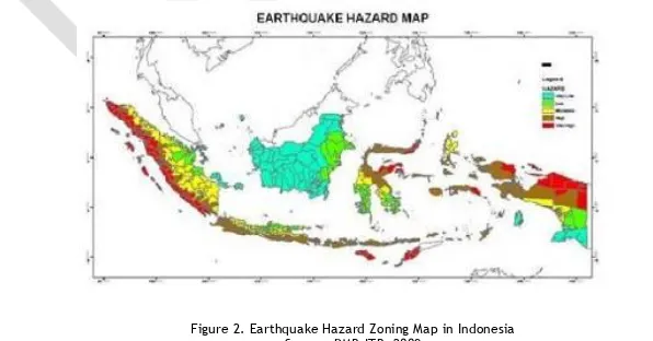Figure 1. Indonesian Seismic Map of 1900 – 2006 