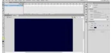 Gambar 3 : Tampilan Awal Adobe Flash CS6 