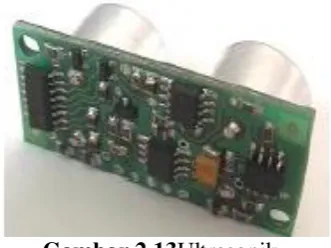 Gambar 2.13Ultrasonik Sumber: SRF04 Technical Documentation,2012:1 