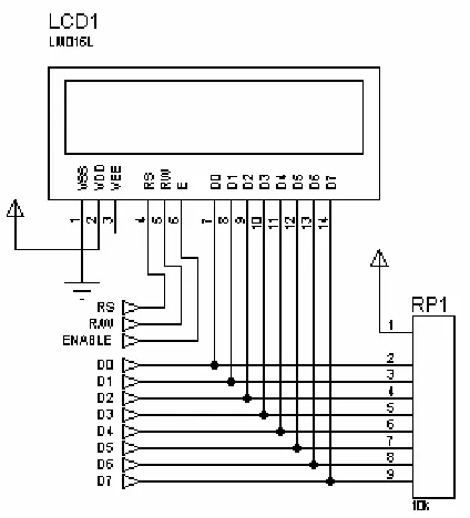 Gambar 3.7 Rangkaian Driver LED 