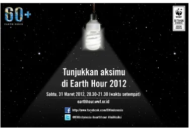 Gambar 5. Tampilan Web Earth Hour Indonesia
