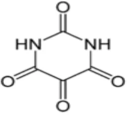 Gambar 2.2 Struktur Molekul Aloksan