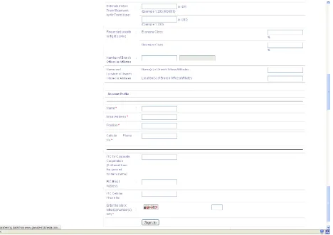 Gambar 1. Proses Registrasi dalam e-Commerce B2B Garuda Indonesia