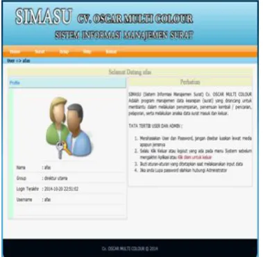 Gambar 4.3  halaman login user 