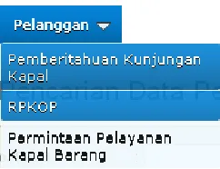 Gambar 43. Data Layanan Kapal  