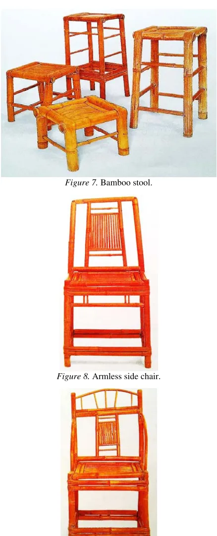 Figure 7. Bamboo stool.  