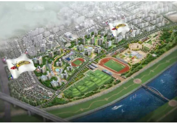 Gambar  4  Daegu Athlete Village 