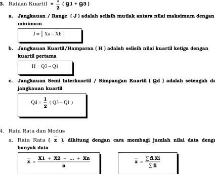 Tabel disamping digunakan untuk 