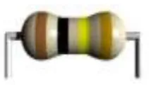 Gambar 2.5 Resistor Karbon 