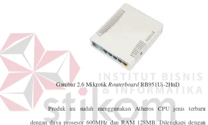 Gambar 2.6 Mikrotik Routerboard RB951Ui-2HnD 