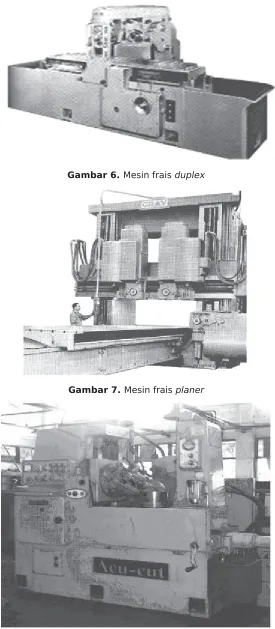Gambar 6. Mesin frais duplex