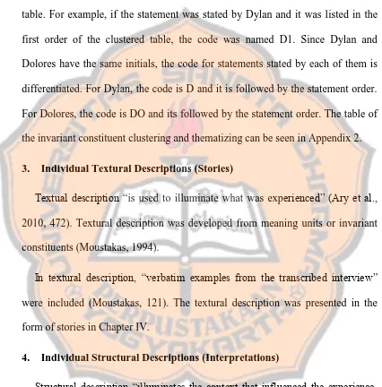 table. For example, if the statement was stated by Dylan and it was listed in the 