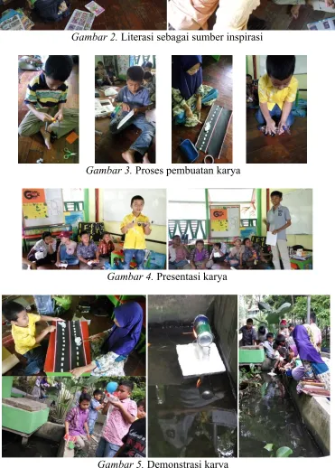 Gambar 5. Demonstrasi karya