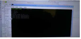 Gambar 7. Tampilan data hasil  SensorDHT11 