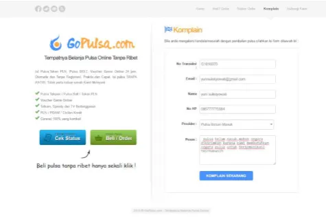Gambar 17  Halaman Konfirmasi Veritrans 