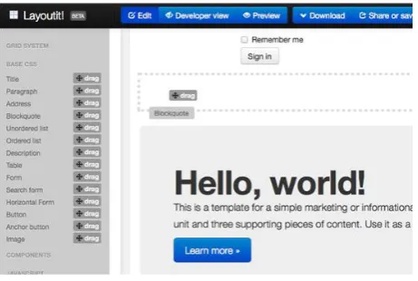 Gambar .1 CSS Framework Bootstrap  