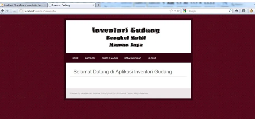 Gambar 3. Login 