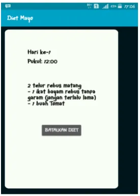 Gambar 10   Halaman Menu IMT 