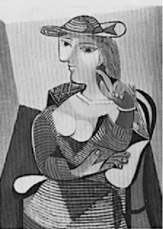 Gambar 6. Marie Therese Walter, lukisan karya Picasso