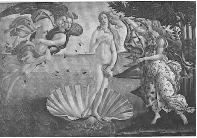 Gambar 2. Lukisan Venus karya Sandro Botticelli