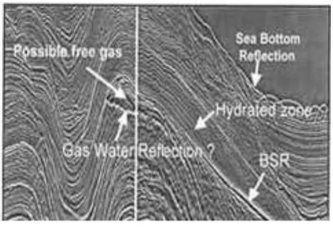 Gambar 7. Penampakan BSR dalam metoda seismik (7)  