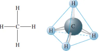 Gambar 6.Satu set orbital hibrida dsp3 pada atom fosfor. Perhatikan bahwa himpunan lima orbital dsp3 memiliki susunan bipiramidal trigonal