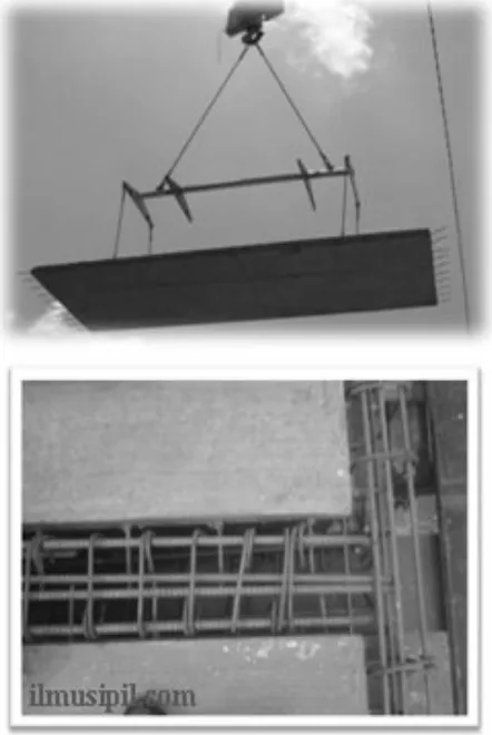 Gambar Contoh Pemasangan Plat Deck Jembatan