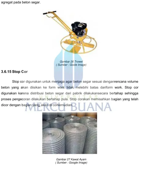 Gambar 26 Trowel 
