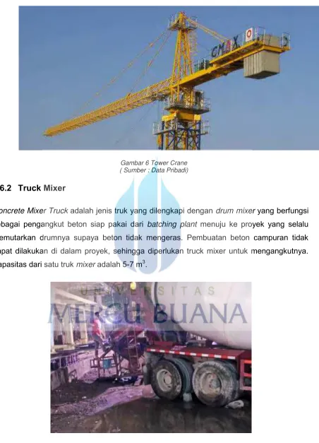 Gambar 6 Tower Crane 
