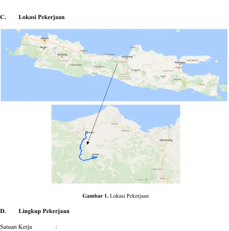 Gambar 1. Lokasi Pekerjaan