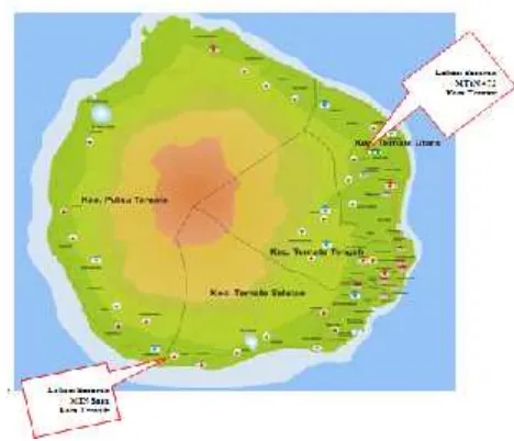 Gambar 2. Peta Wilayah Kota Ternate