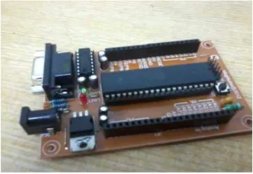 Gambar 3.1 Board Megiduino berbasis Mikrokontroler ATMEGA16A.