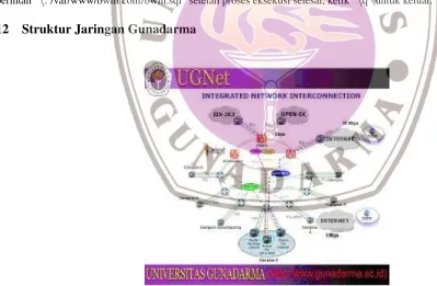 Gambar 10. Struktur Jaringan Gunadarma