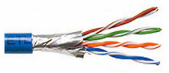Gambar Shielded Twisted-Pair (STP) 