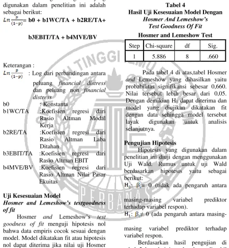 tabel 5 bawah ini, maka dapat diambil Berdasarkan hasil pengujian di kesimpulan sebagai berikut: 