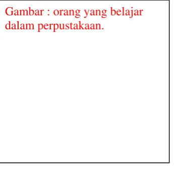 Gambar : orang yang belajar 