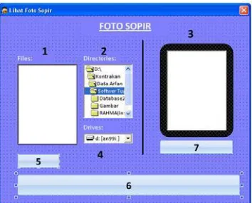 Gambar 4.12. Form Cetak Data Keluar Crystal Report 8.5 
