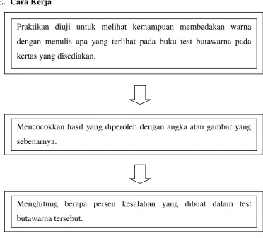 Tabel 1. Data tes butawarna 