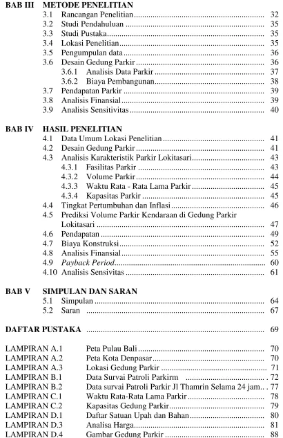 Gambar Gedung Parkir ................................................  88 