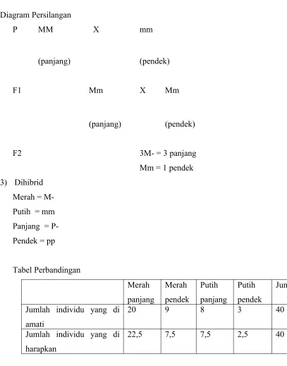 Tabel Perbandingan