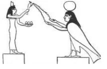 FIGURE 7. Isis Giving Bread and Water to the Soul