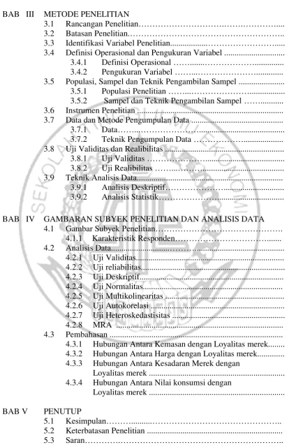 GAMBARAN SUBYEK PENELITIAN DAN ANALISIS DATA 