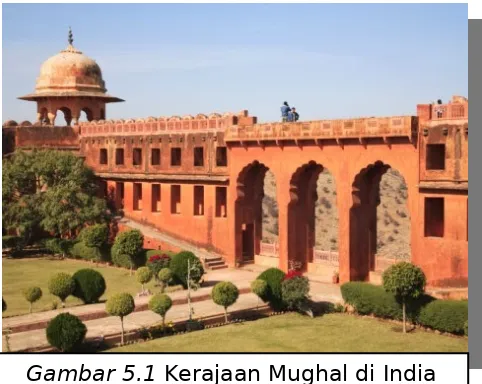 Gambar 5.1 Kerajaan Mughal di India
