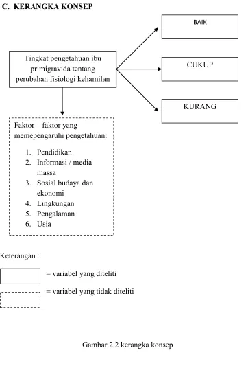 Gambar 2.2 kerangka konsep 