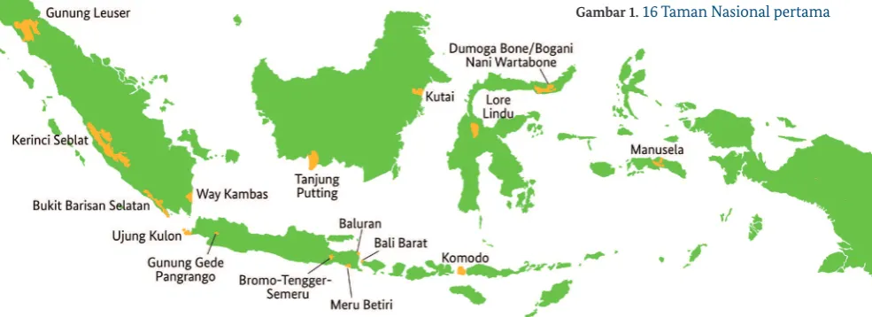 Gambar 1. 16 Taman Nasional pertama
