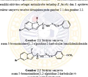 Gambar 2.1 Struktur senyawa  
